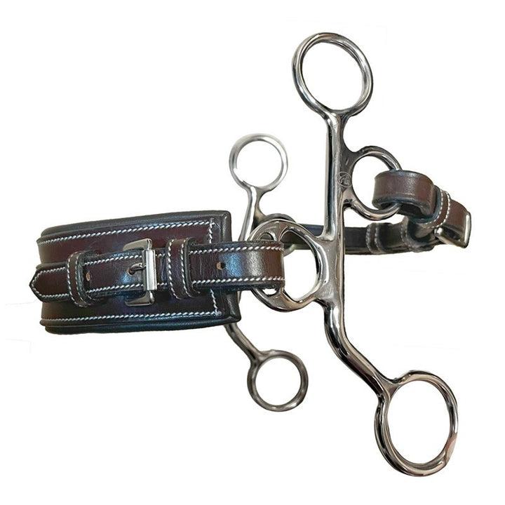 Jump'In Short Shank Leather Hackamore
