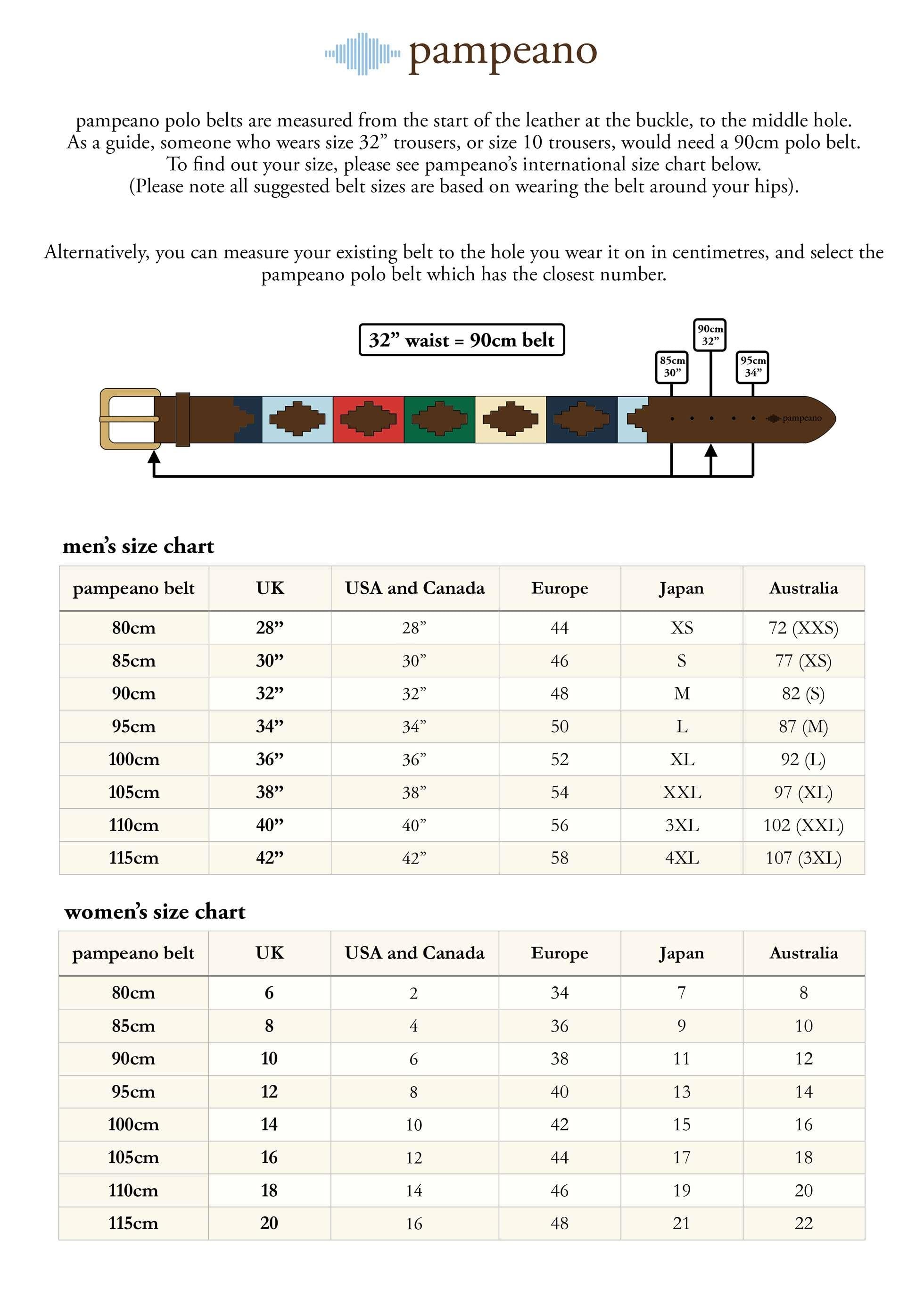 Argentinian Polo Belt