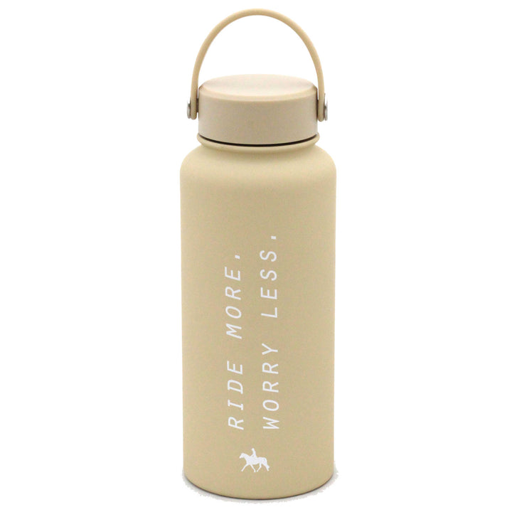 Spiced Equestrian - Ride More Worry Less Water Bottle: Midnight