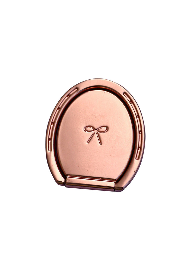 Spiced Equestrian Horseshoe Phone Ring Holder