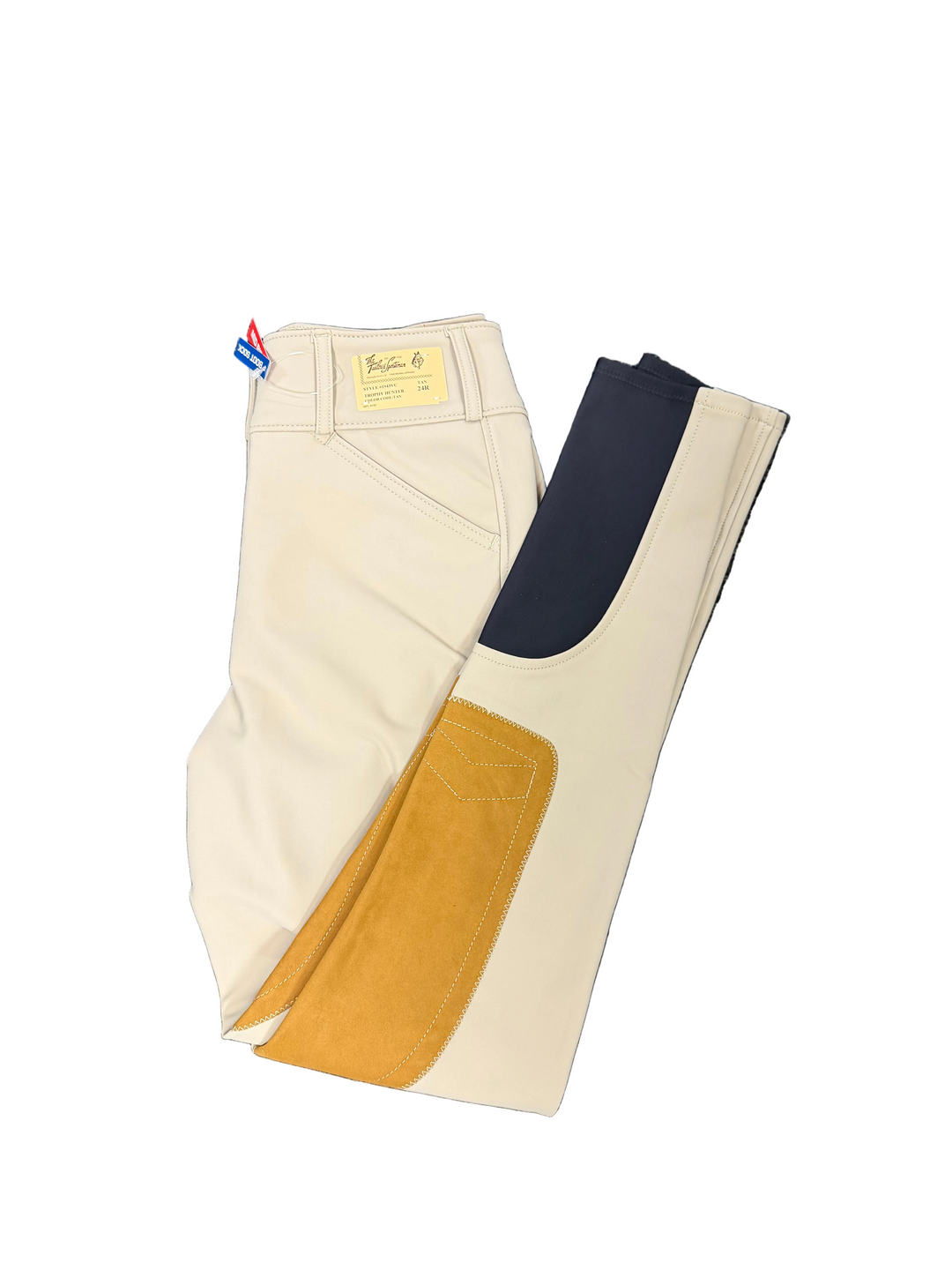 Tailored Sportsman Mid Weight Velour Feel Lined Breeches