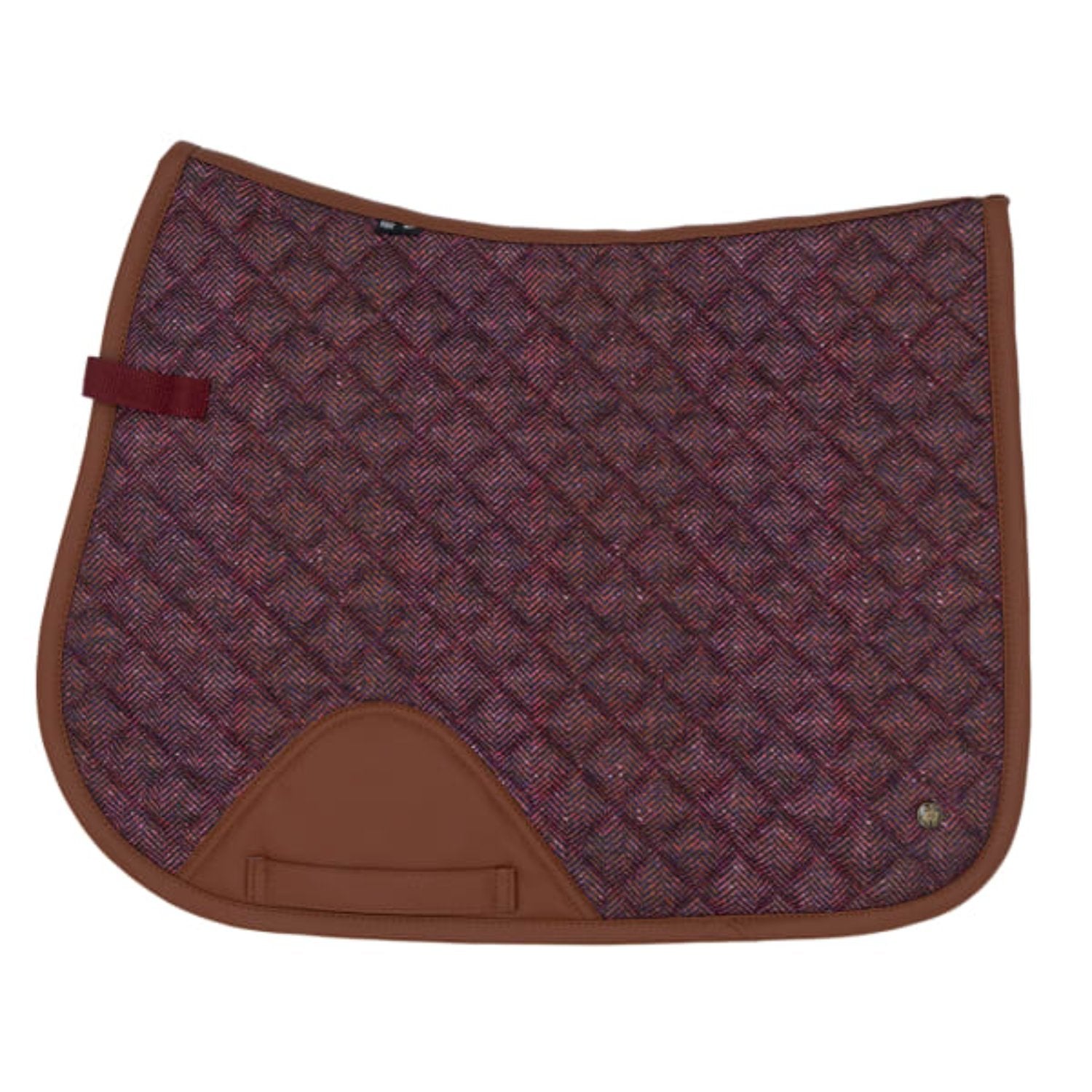 Maroon Stylish Pony Jumper Saddle Pad