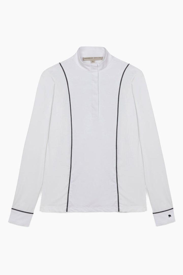 Hannah Childs Constance Heart Horse Women's Long Sleeve Show Shirt