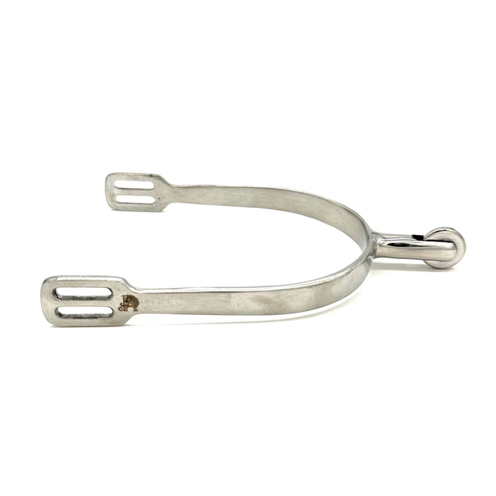 Jake Adams Equestrian Vertical Smooth Rowel Spur