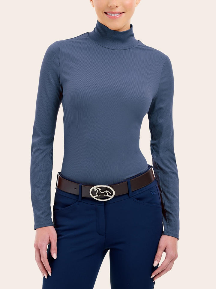 RJ Classic Joelle Mock Neck Shirt