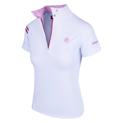 Kathryn Lily ProAir3 Short Sleeve White Show Shirt