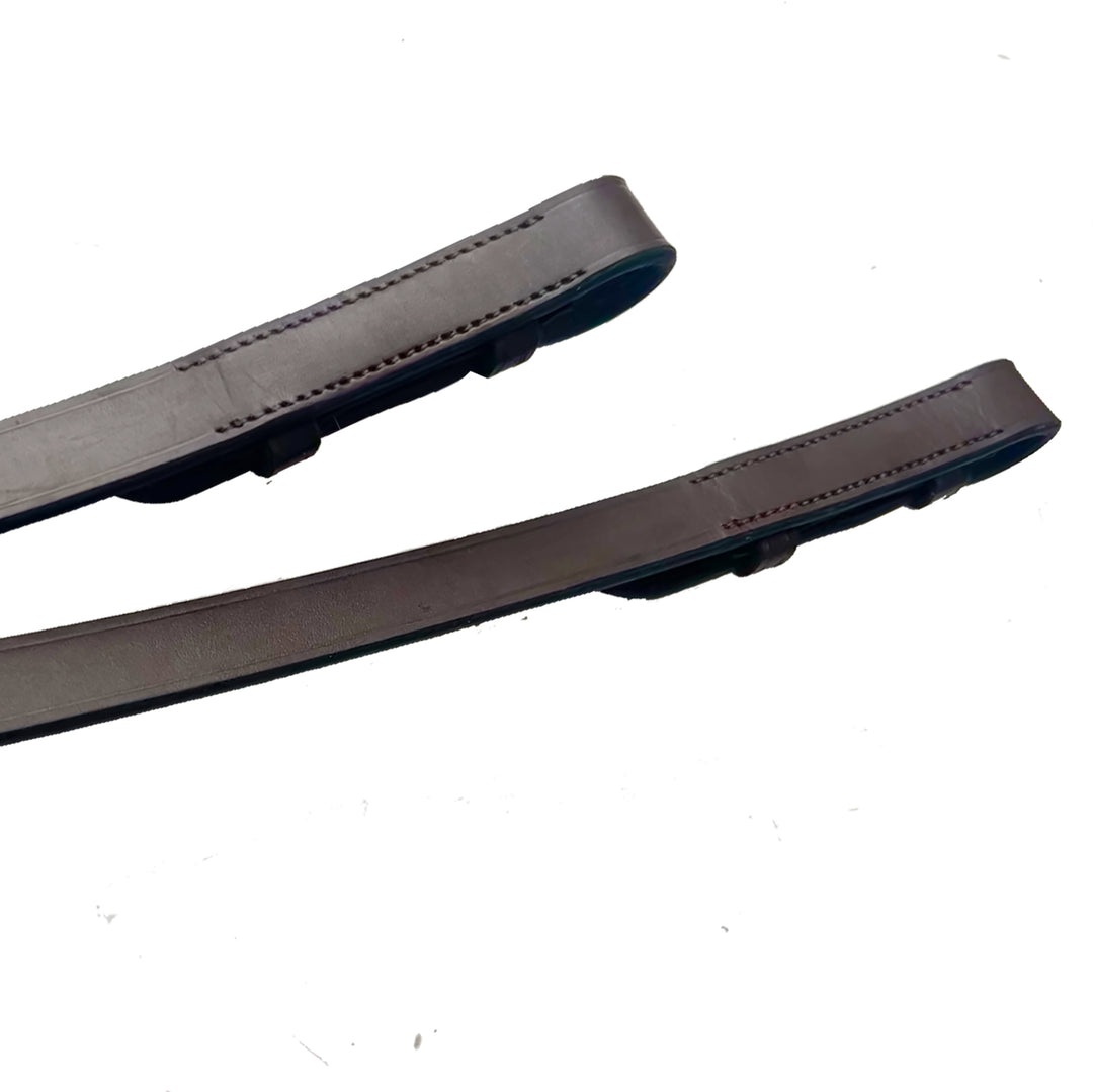 KL Select Black Oak Pebble Grip Reins
