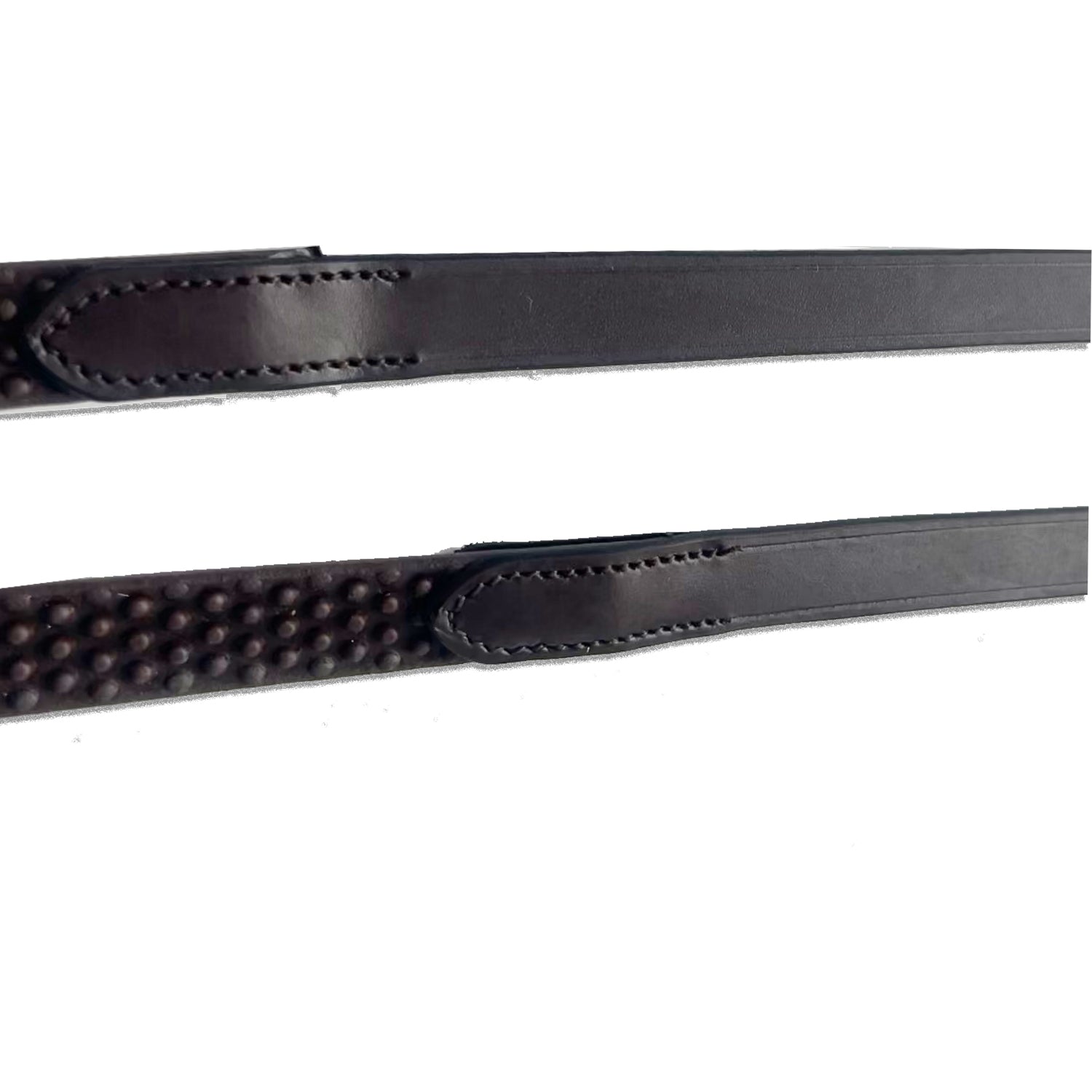 KL Select Black Oak Pebble Grip Reins