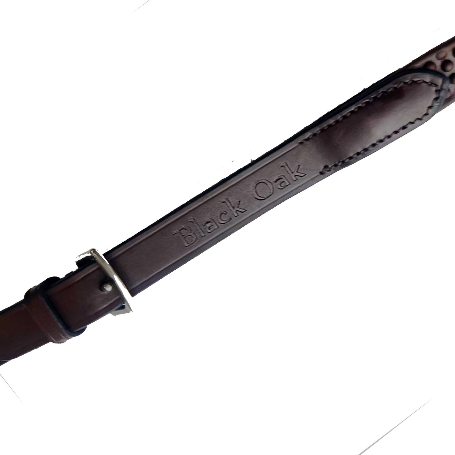 KL Select Black Oak Pebble Grip Reins