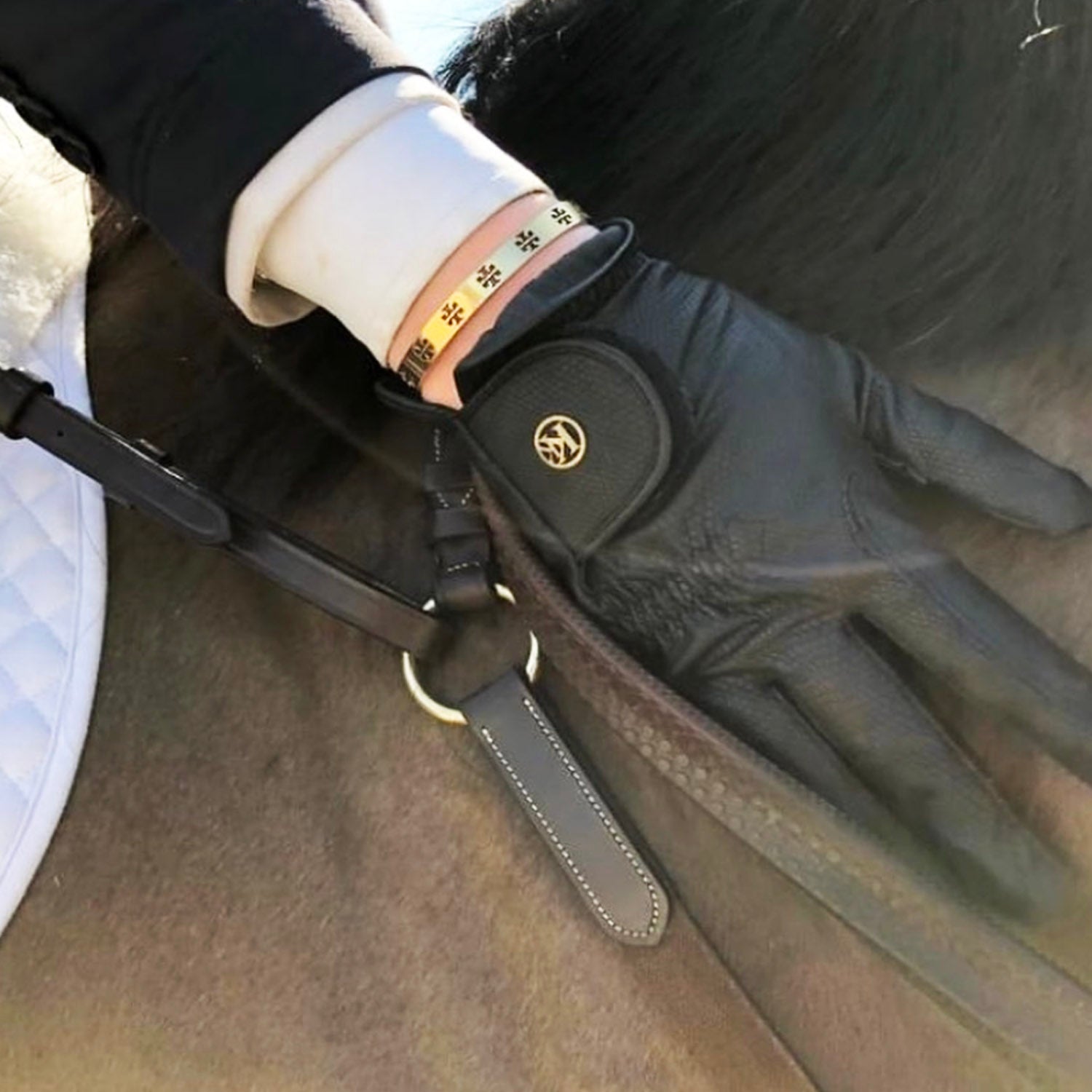 Kunkle Premium Show Equestrian Riding Gloves