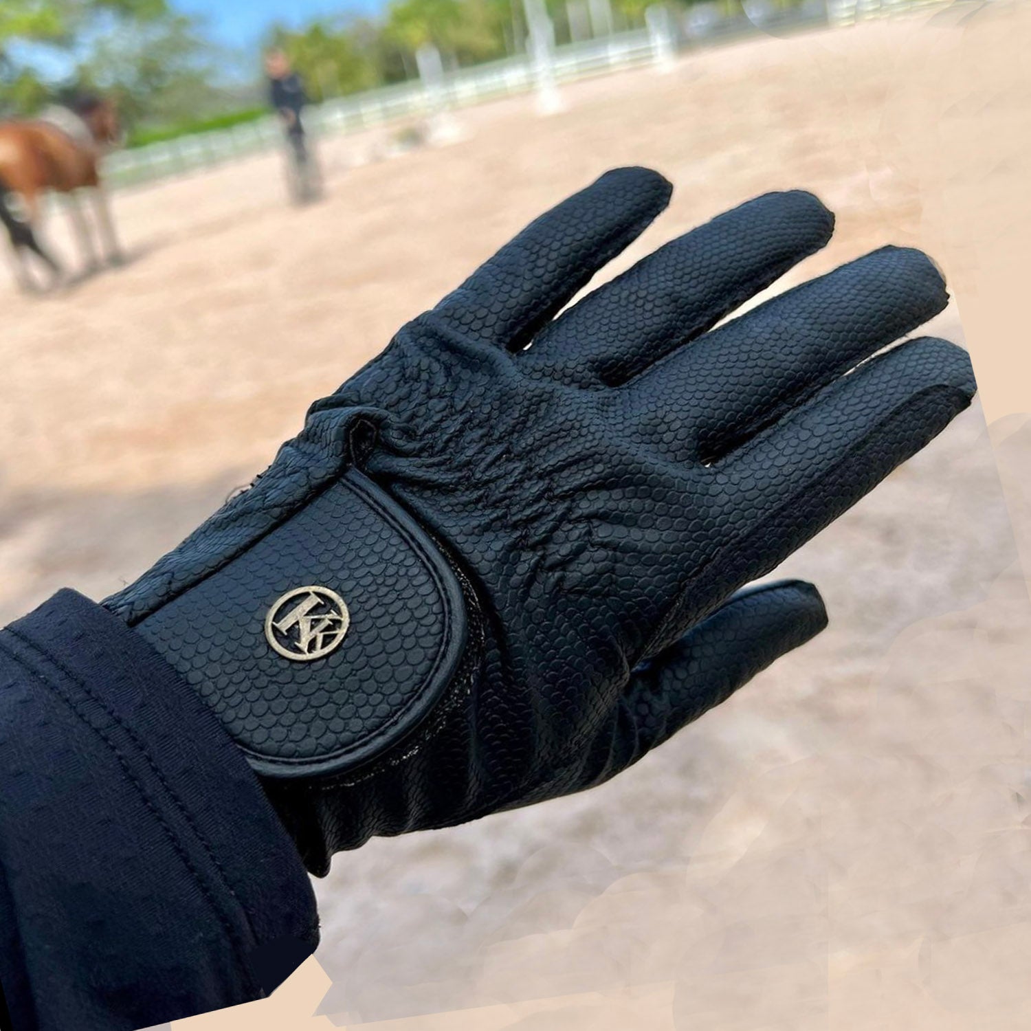Kunkle Premium Show Equestrian Riding Gloves
