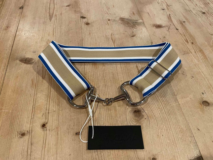 Anademi Silver Bit Stretch Belt