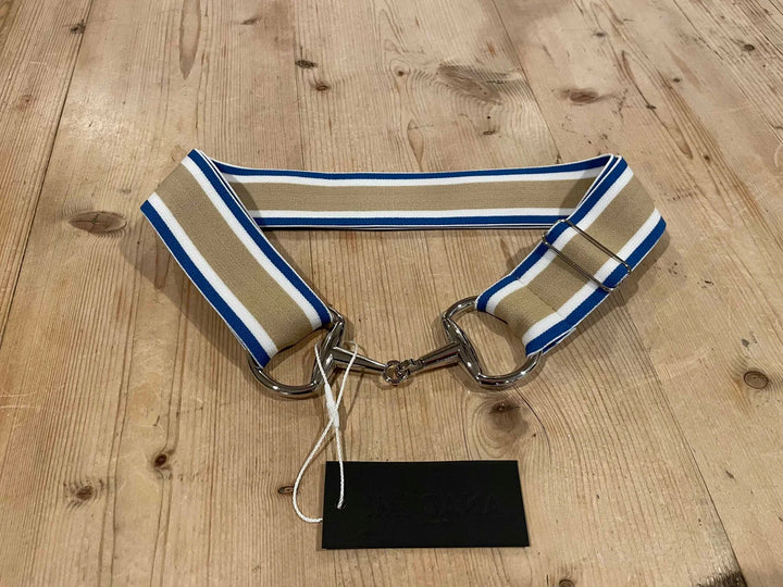 Anademi Silver Bit Stretch Belt - Solid