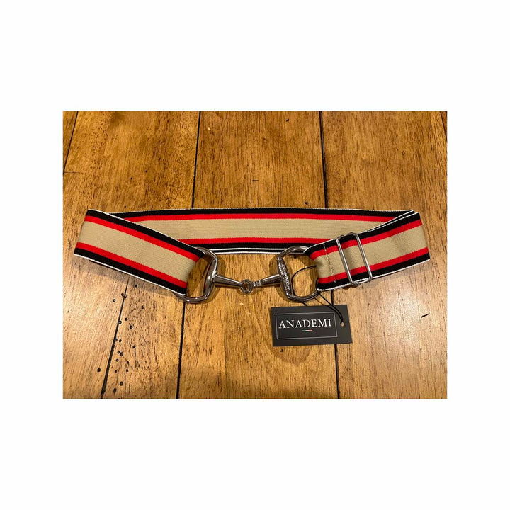 Anademi Silver Bit Stretch Belt