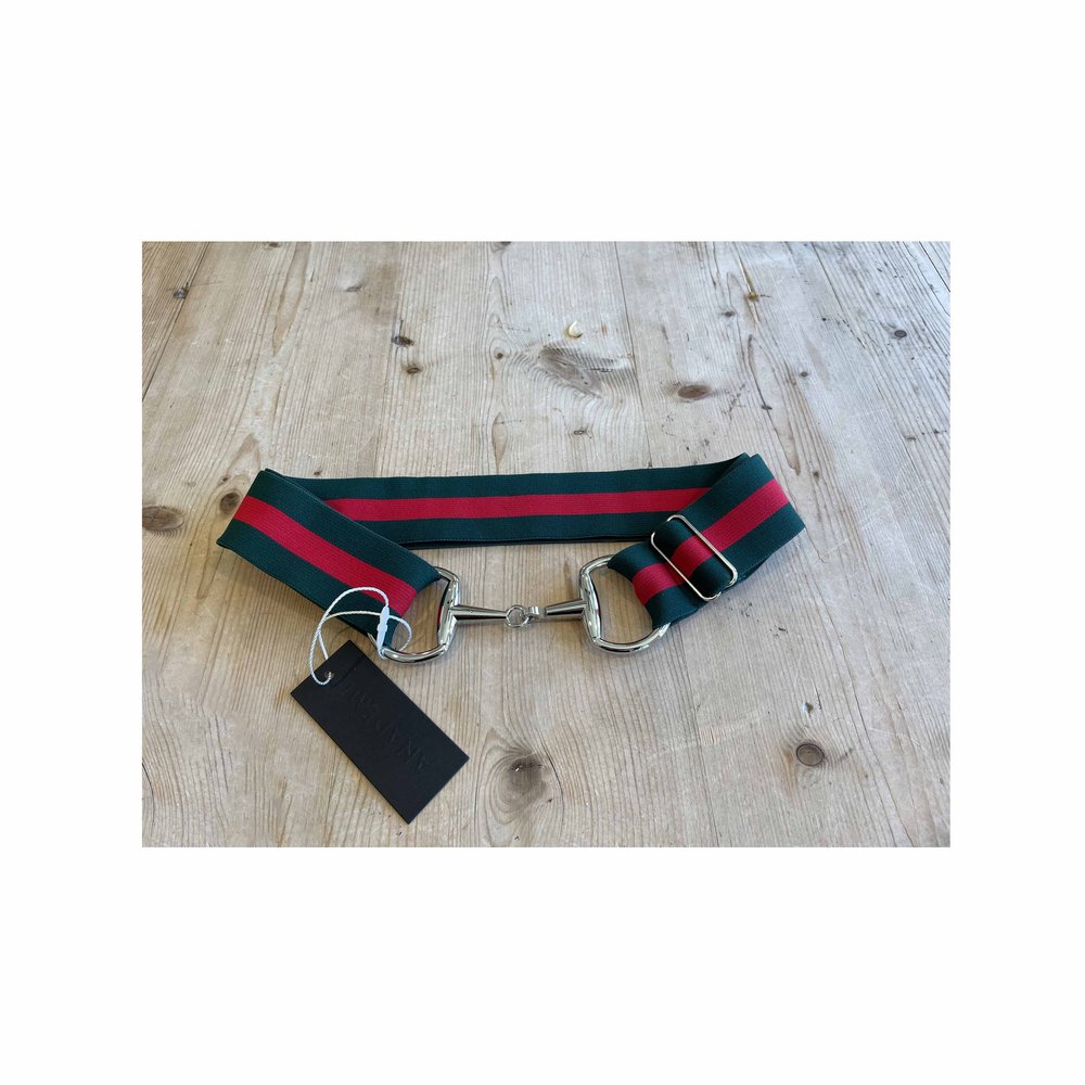 Anademi Silver Bit Stretch Belt