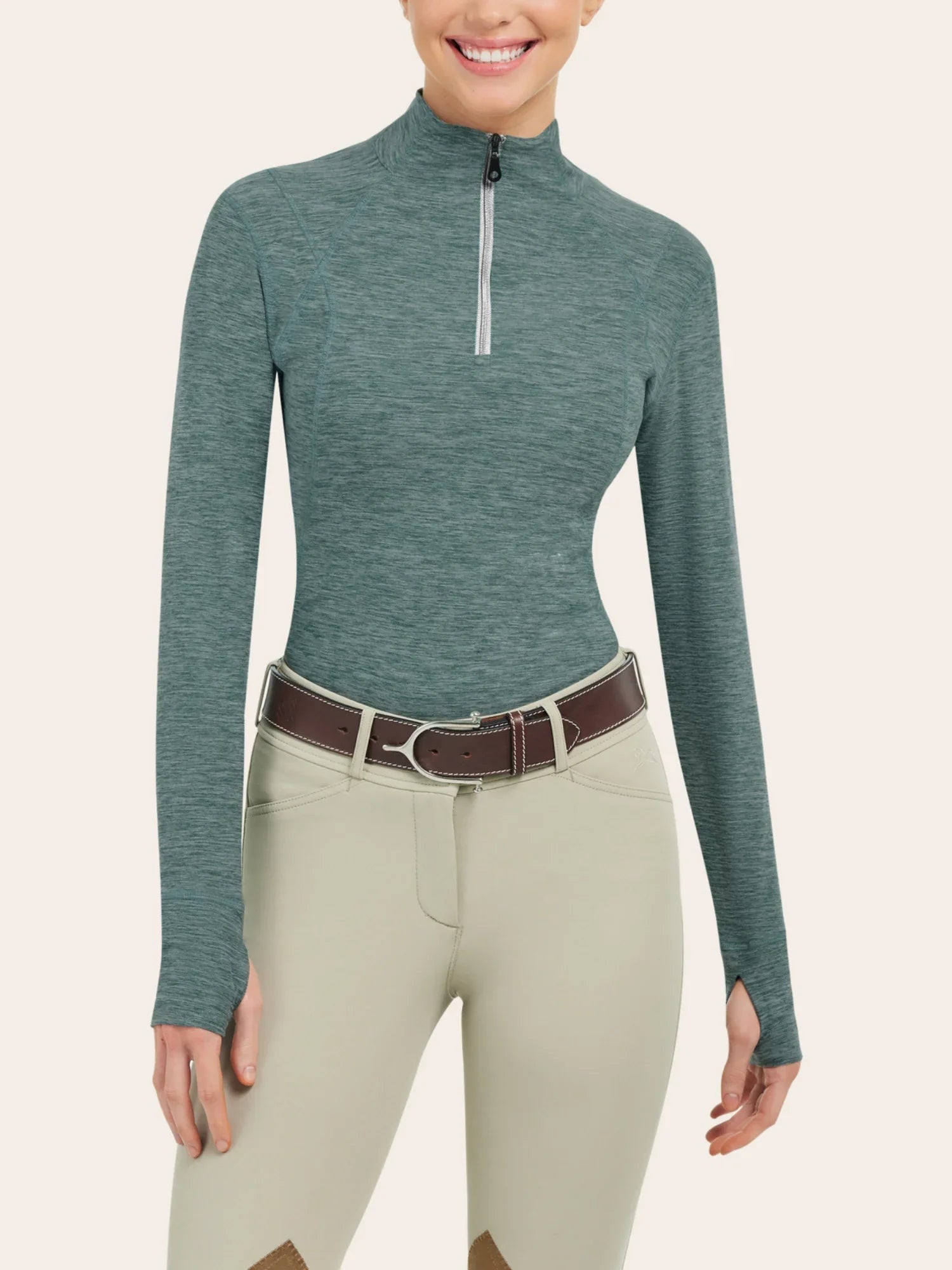 RJ Classics Ladies Logan 1/4 Zip Shirt