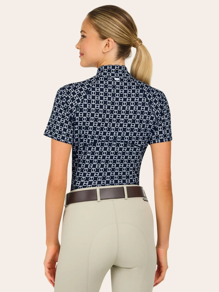 RJ Classics Lucy Ladies 1/4 Zip Short Sleeve Shirt '25