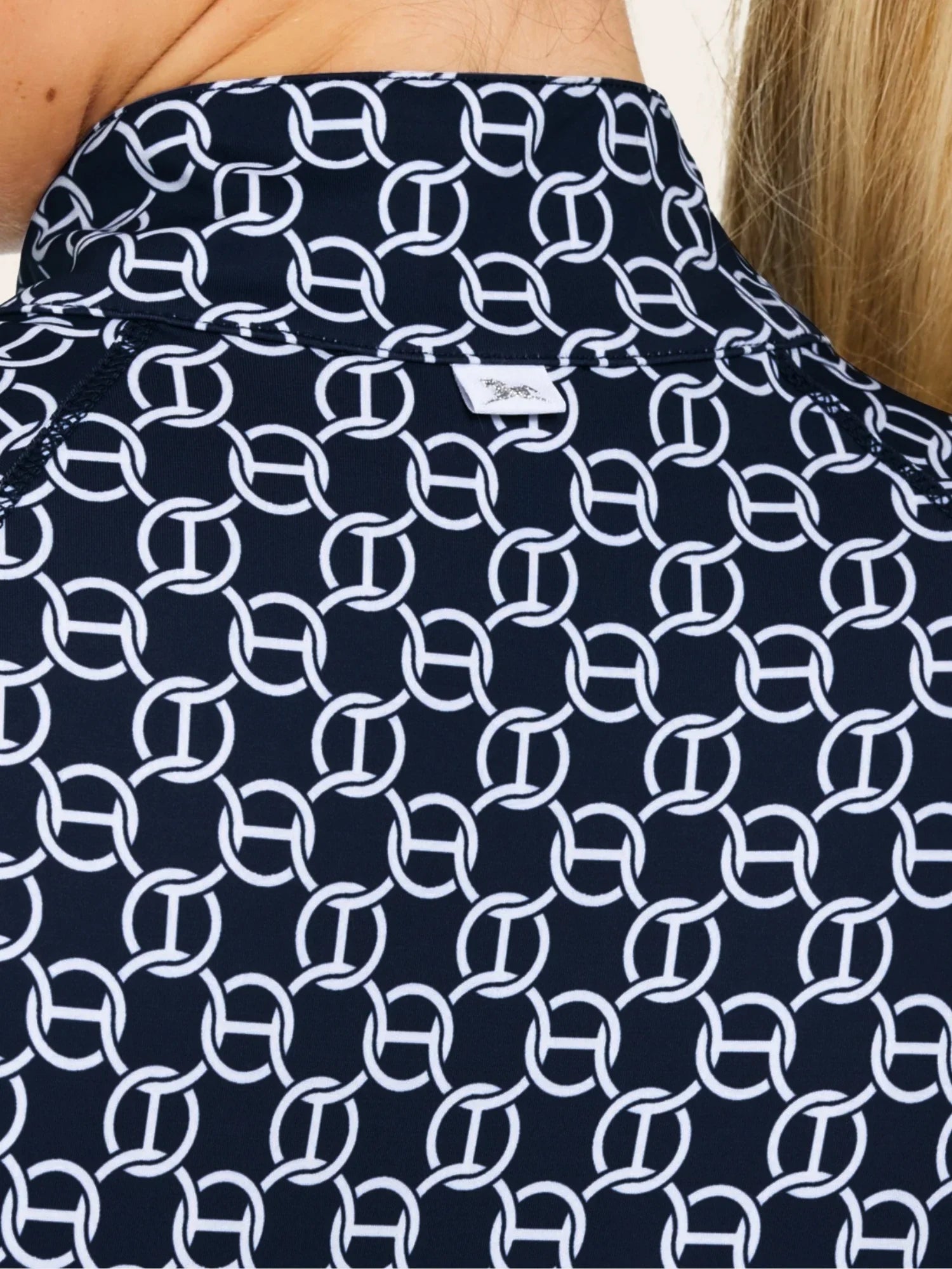RJ Classics Lucy Ladies 1/4 Zip Short Sleeve Shirt