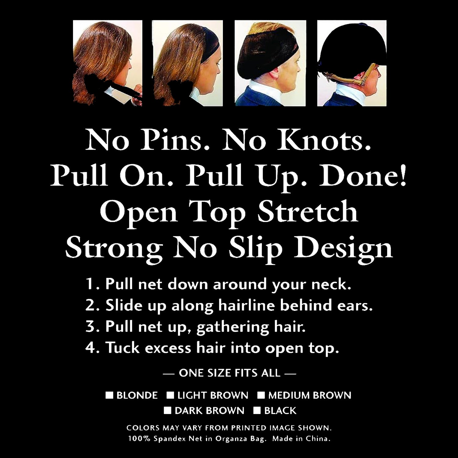 RWR No Knot Hair Net