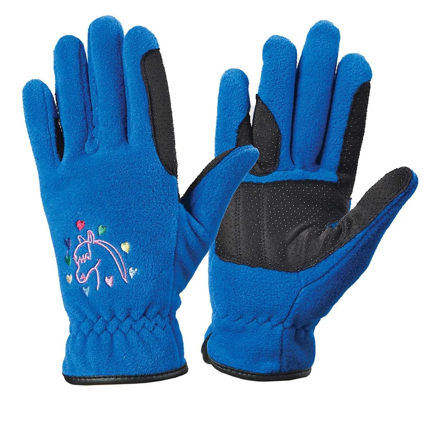 Ovation Horse N Heart Fleece Gloves- Child's