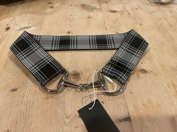 Anademi Silver Bit Stretch Belt