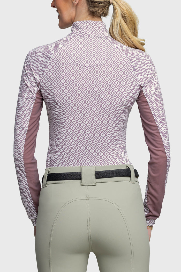 Kastel Mesh Sleeve Long Sleeve 1/4 Zip Top '24
