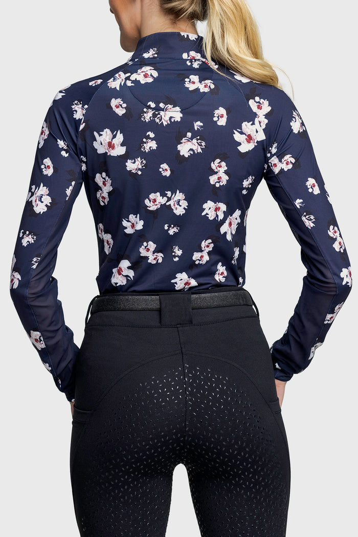 Kastel Mesh Sleeve Long Sleeve 1/4 Zip Top '24