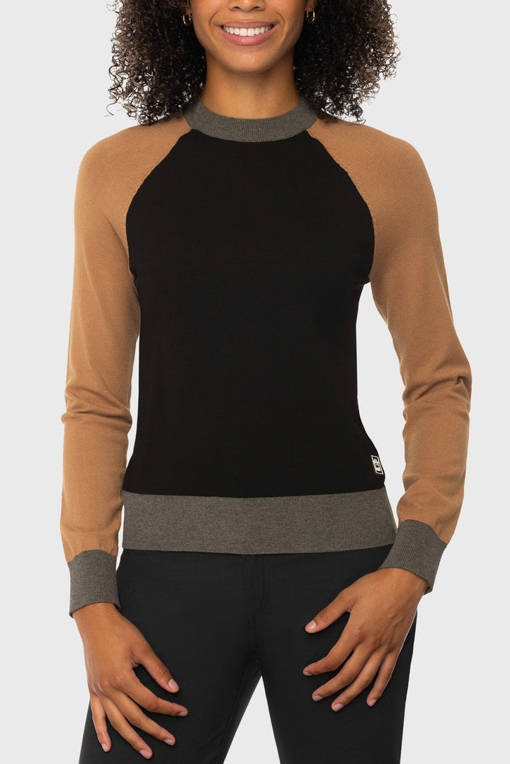 Kastel Denmark Crewneck Color Block Sweater