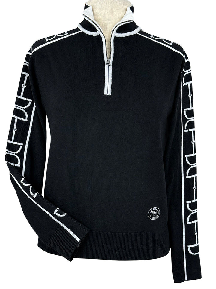 Essex Classics Polished Bit Quarter Zip Sweater