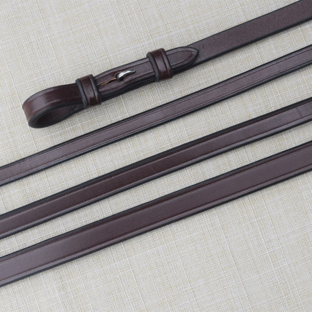 Red Barn Plain Leather Reins