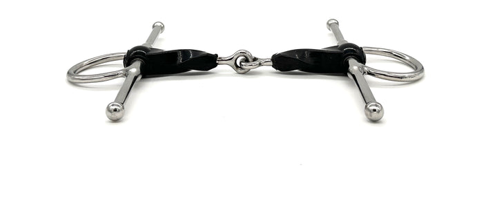 AJR Rubber Twisted Full Cheek Bit