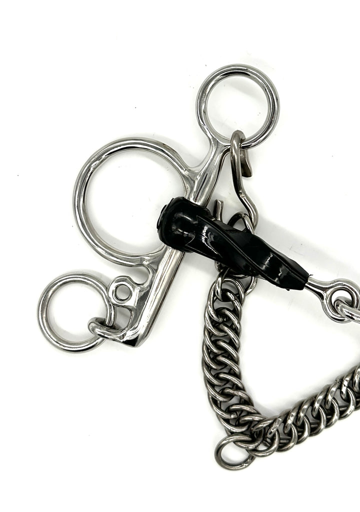 AJR Rubber Twist Pelham Bit