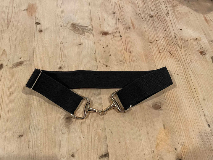 Anademi Silver Bit Stretch Belt - Solid