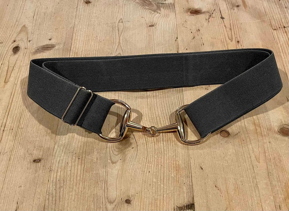 Anademi Silver Bit Stretch Belt