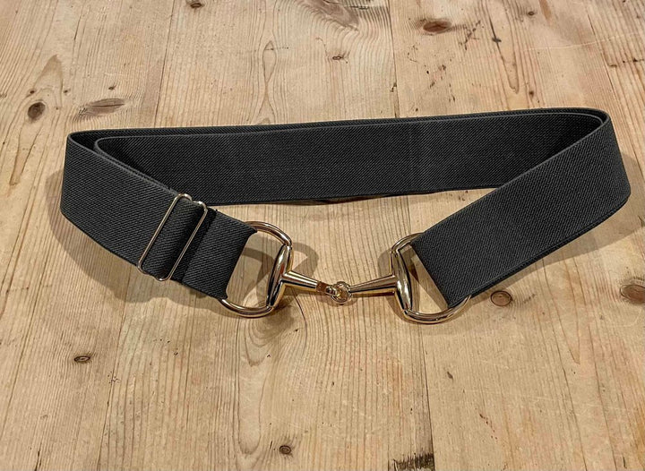 Anademi Silver Bit Stretch Belt