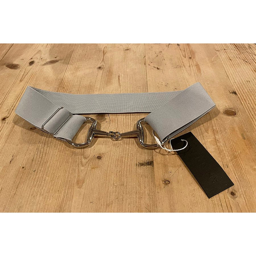Anademi Silver Bit Stretch Belt