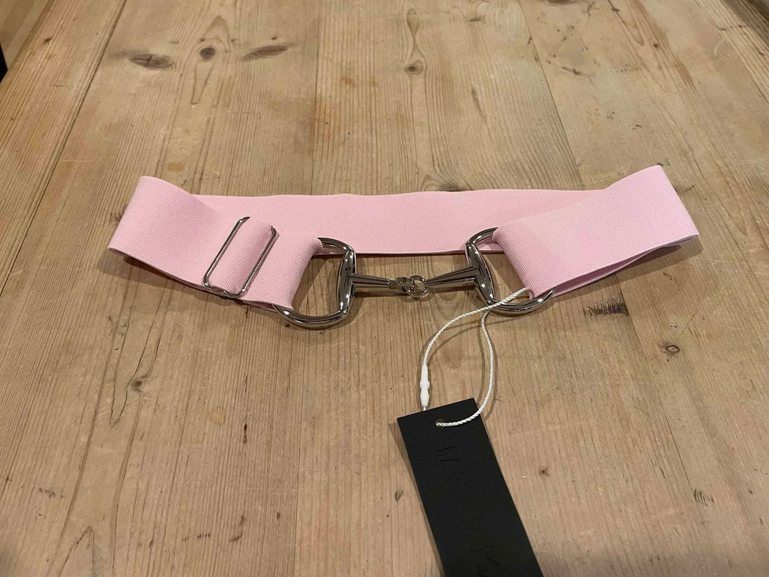 Anademi Silver Bit Stretch Belt - Solid