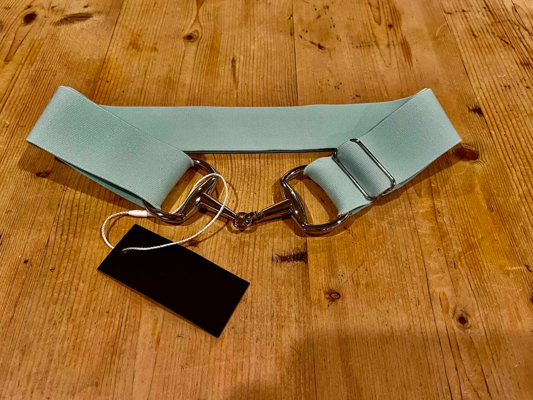 Anademi Silver Bit Stretch Belt - Solid