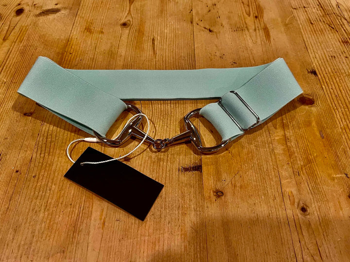 Anademi Silver Bit Stretch Belt - Solid