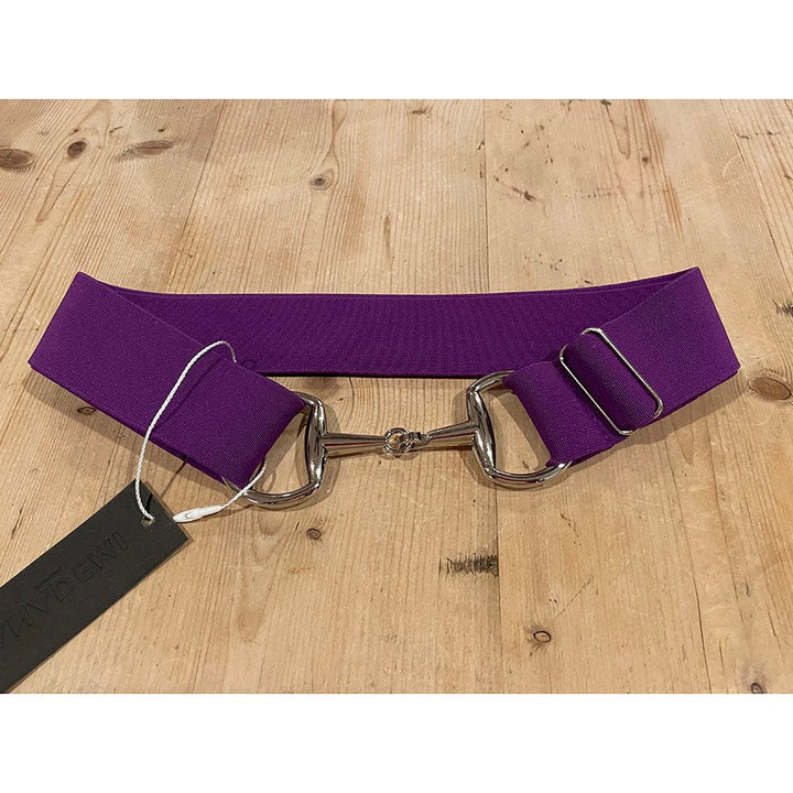 Anademi Silver Bit Stretch Belt