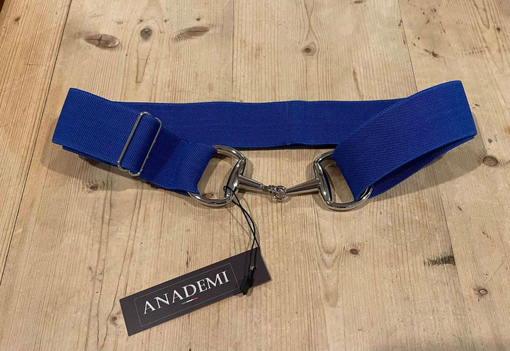 Anademi Silver Bit Stretch Belt
