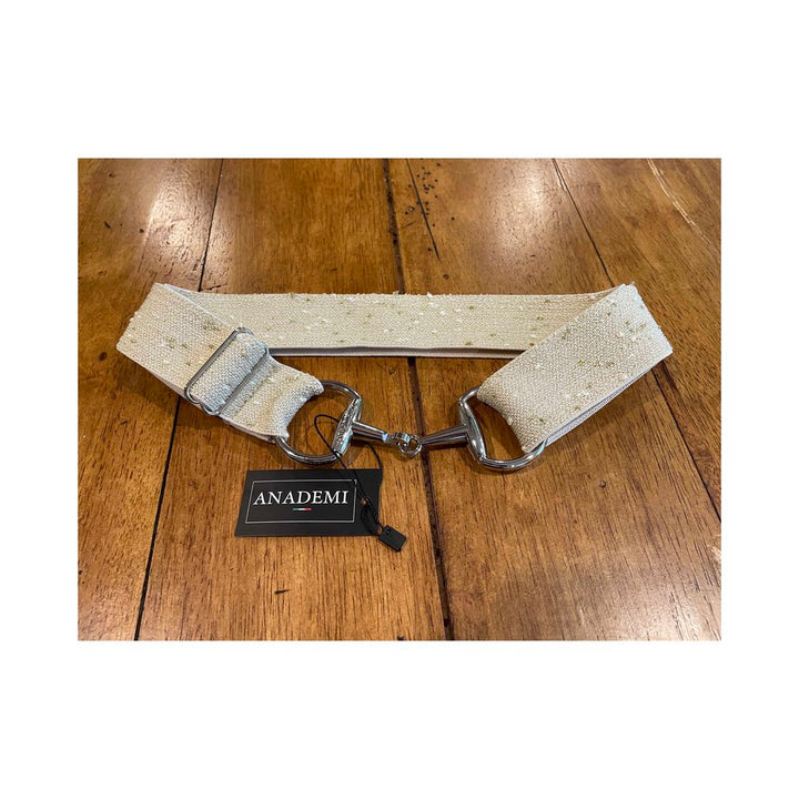 Anademi Silver Bit Stretch Belt