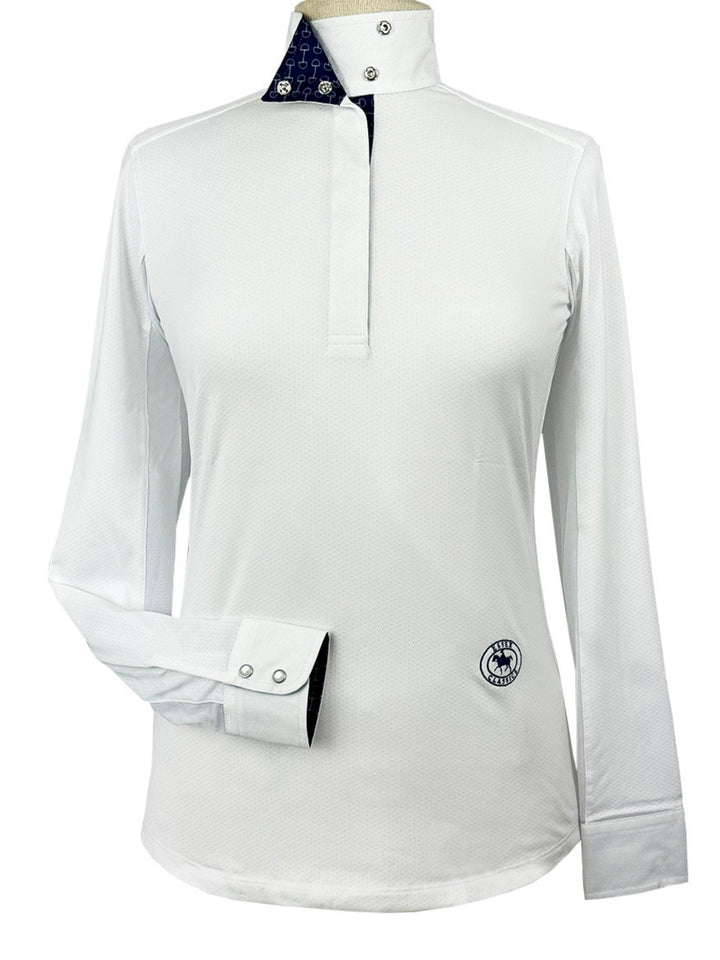 Essex Classics Ladies Talent Yarn Wrap Collar Show Shirt LS
