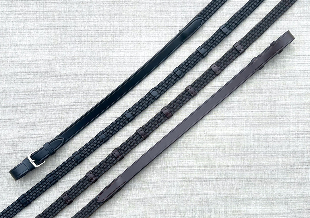 Black Oak 5/8" Sure Hold Reins