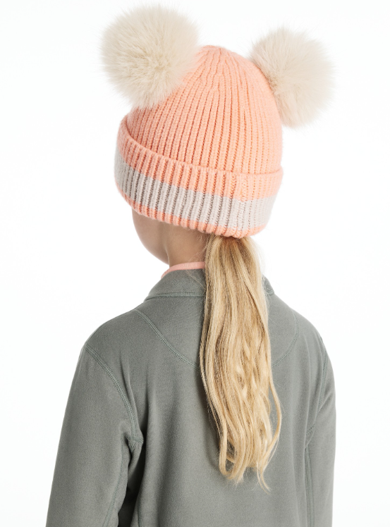 LeMieux Mini Double Pom Beanie