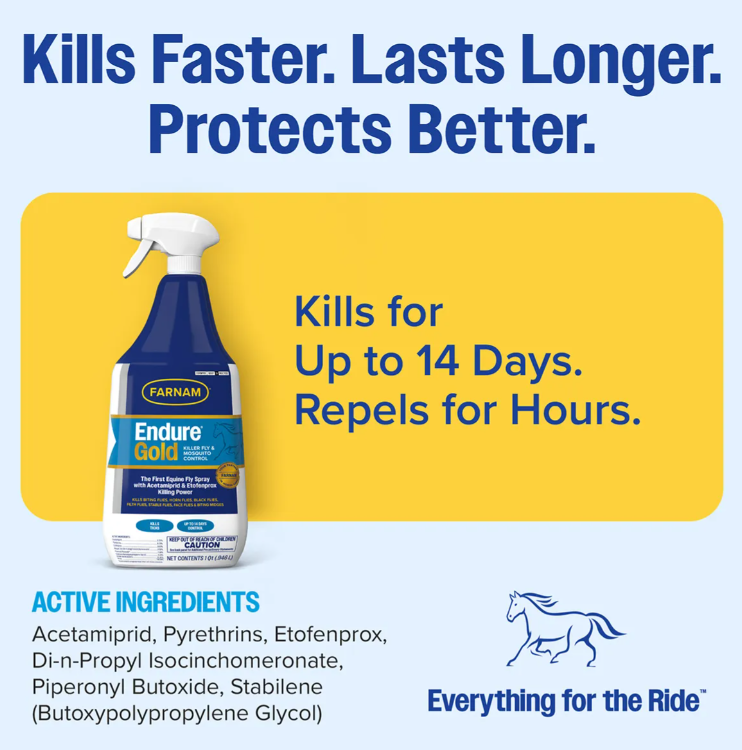 Endure Gold Killer Fly & Mosquito Control for Equine