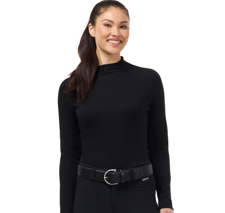 Kerrits Women's Align Textured Mock Neck Top