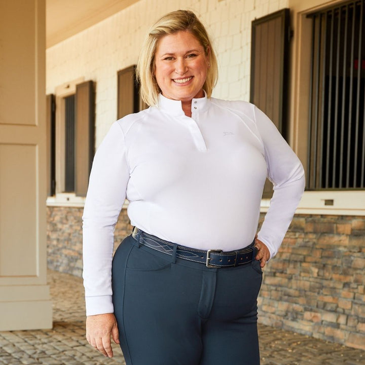 RJ Classics Women's Sofia Plus Blue Label Show Shirt