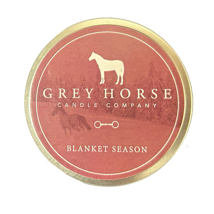 Grey Horse Soy Candle Tins