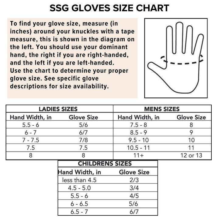 SSG 2450 Work 'n Horse Lined Gloves